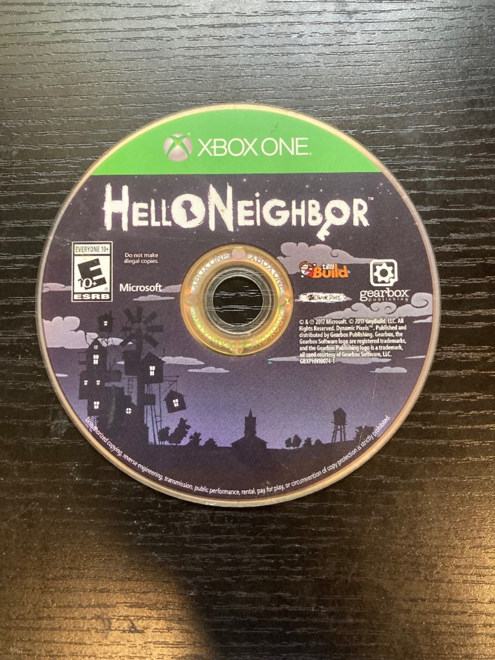 Hello Neighbor - (Microsoft Xbox One, 2017) Disc Only